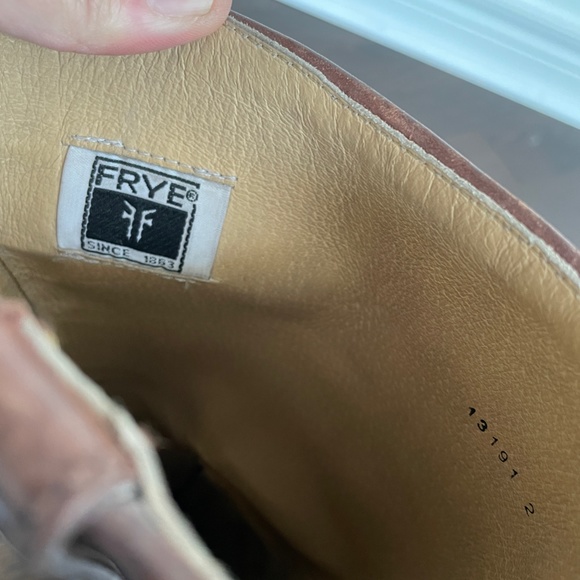 NWT Frye Women's Melissa Knotted Tall Riding Boot in Redwood - Picture 7 of 10